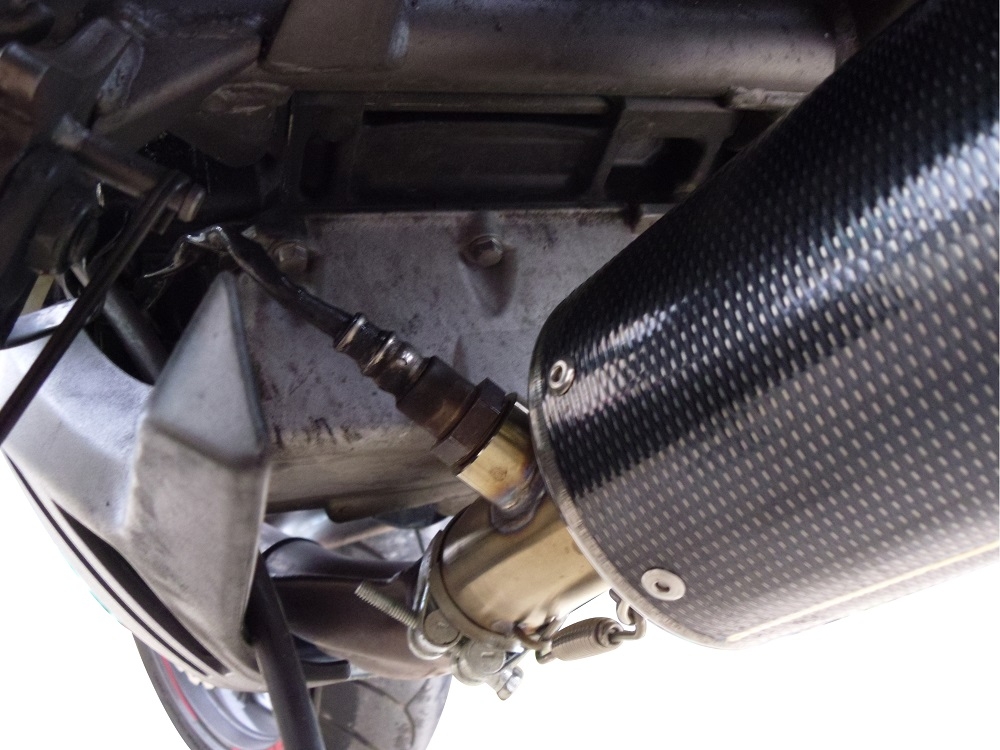 Scarico GPR compatibile con  Kawasaki Er 6 N - F  2005-2011, Ghisa , Terminale di scarico omologato, fornito con db killer estraibile, catalizzatore e raccordo specifico
