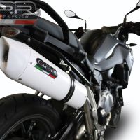 Scarico GPR compatibile con  Bmw F 750 Gs 2021-2024, Albus Evo4, Scarico omologato, silenziatore con db killer estraibile e raccordo specifico