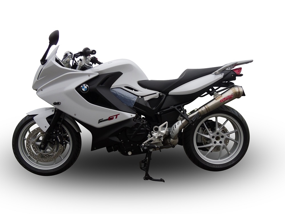 Scarico GPR compatibile con  Bmw F 800 Gt 2017-2019, Powercone Evo, Scarico omologato, silenziatore con db killer estraibile e raccordo specifico