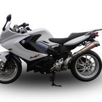 Scarico GPR compatibile con  Bmw F 800 Gt 2017-2019, Powercone Evo, Scarico omologato, silenziatore con db killer estraibile e raccordo specifico