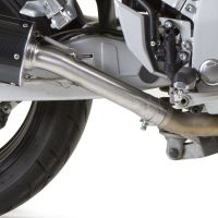 GPR exhaust compatible with  Yamaha Fjr 1300 2017-2020, Trioval, Dual Homologated legal slip-on exhaust including removable db killers and link pipes 