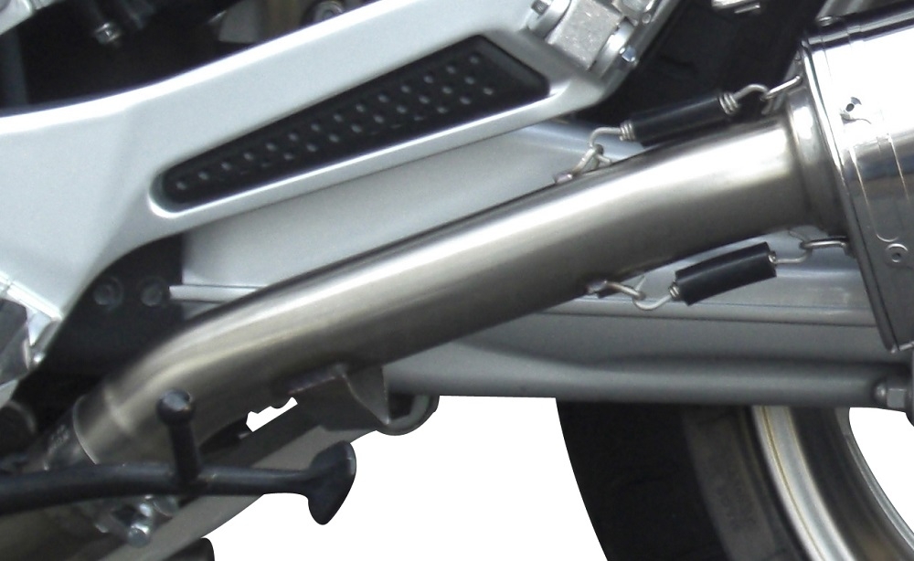 GPR exhaust compatible with  Yamaha Fjr 1300 2017-2020, Trioval, Dual Homologated legal slip-on exhaust including removable db killers and link pipes 
