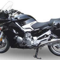 GPR exhaust compatible with  Yamaha Fjr 1300 2017-2020, Trioval, Dual Homologated legal slip-on exhaust including removable db killers and link pipes 
