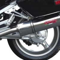 GPR exhaust compatible with  Yamaha Fjr 1300 2017-2020, Trioval, Dual Homologated legal slip-on exhaust including removable db killers and link pipes 