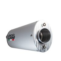 GPR escape compatible con  Tuning TUNING 1980-2021, Furore alluminio, Silenciador Racing para adaptar al colector original, se suministra con db killer extraíble 