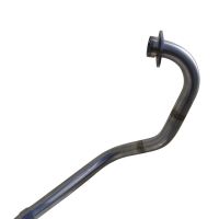 GPR exhaust compatible with  Yamaha FZ 16 Byson 160  2010-2010, Furore Nero, Homologated legal full system exhaust, including removable db killer 
