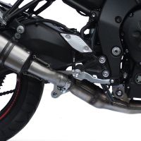 GPR exhaust compatible with  Yamaha Fz 8  2010-2016, Trioval, Homologated legal slip-on exhaust including removable db killer and link pipe 