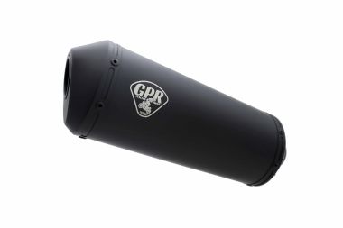 GPR exhaust compatible with  Cafè Racer Cafè Racer 1980-2021, Ghisa Cafè Racer, Universal racing silencer, without link pipe 