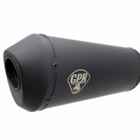 GPR exhaust compatible with  Cafè Racer Cafè Racer 1980-2021, Ghisa Cafè Racer, Universal racing silencer, without link pipe 