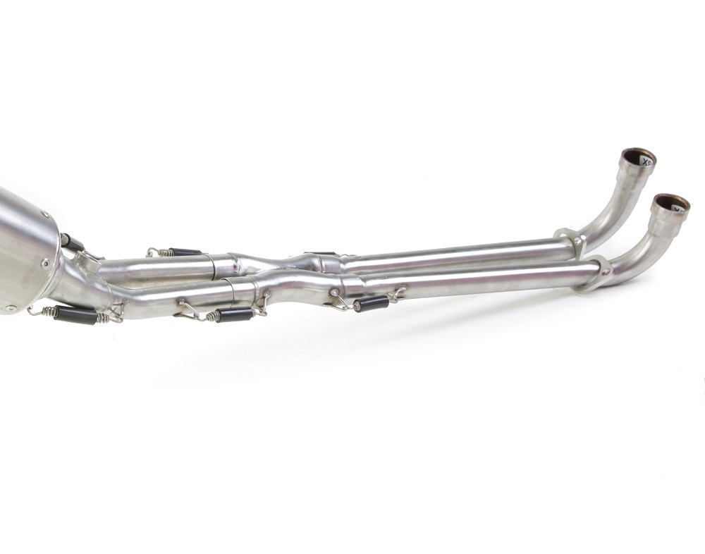 GPR exhaust compatible with  Yamaha T-Max 500 2001-2011, Satinox , Homologated legal full system exhaust, including removable db killer 