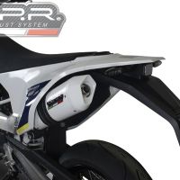 Scarico GPR compatibile con  Husqvarna Enduro 701 2017-2020, Albus Evo4, Terminale di scarico omologato, fornito con db killer estraibile, catalizzatore e raccordo specifico
