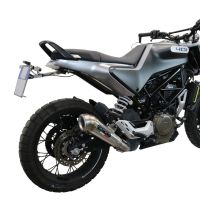 GPR exhaust compatible with  Husqvarna Vitpilen 401 2020-2020, Powercone Evo, Homologated legal slip-on exhaust including removable db killer and link pipe 