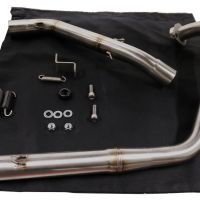 Scarico GPR compatibile con  Zontes Zt 125 G1 - U - U1 - Z2 2020-2024, M3 Inox , Scarico completo omologato,fornito con db killer estraibile,catalizzatore e collettore