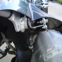 Scarico GPR compatibile con  Suzuki Drz 400 SM  2005-2021, Trioval, Terminale di scarico omologato, fornito con db killer estraibile, catalizzatore e raccordo specifico