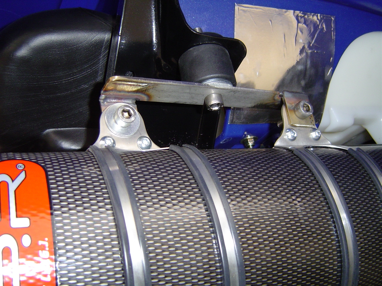 Scarico GPR compatibile con  Polaris Trail Boss 330 2004-2008, Deeptone Atv, Scarico omologato, silenziatore con db killer estraibile e raccordo specifico