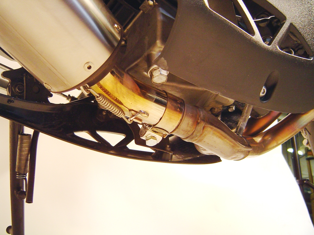 Scarico GPR compatibile con  Kawasaki Versys 650 2006-2014, M3 Poppy , Terminale di scarico omologato, fornito con db killer estraibile, catalizzatore e raccordo specifico