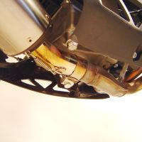 Scarico GPR compatibile con  Kawasaki Versys 650 2006-2014, M3 Poppy , Terminale di scarico omologato, fornito con db killer estraibile, catalizzatore e raccordo specifico