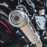 GPR exhaust compatible with  Kawasaki Z 900 2017-2019, Powercone Evo, Homologated legal slip-on exhaust including removable db killer and link pipe 
