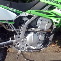 GPR exhaust compatible with  Kawasaki KLX 250 R  1994-2007, Satinox , Homologated legal slip-on exhaust including removable db killer and link pipe 