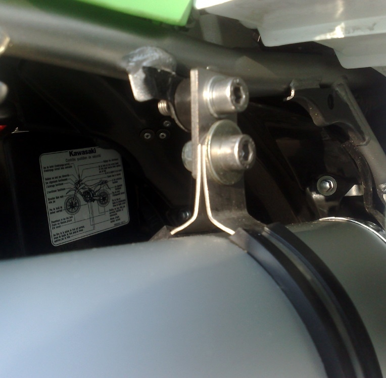 GPR exhaust compatible with  Kawasaki KLX 250 S 2018-2020, Satinox , Homologated legal full system exhaust, including removable db killer 
