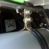 GPR exhaust compatible with  Kawasaki KLX 250 S 2018-2020, Satinox , Homologated legal full system exhaust, including removable db killer 