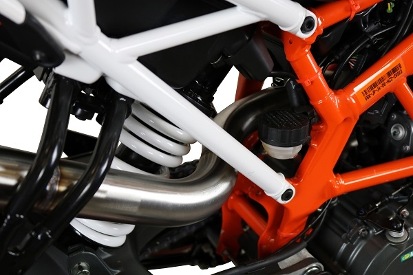 Scarico GPR compatibile con  Ktm Duke 250 2017-2020, Deeptone Inox, Terminale di scarico omologato, fornito con db killer estraibile, catalizzatore e raccordo specifico