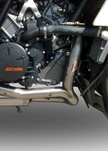 GPR escape compatível com  Ktm Rc 8 R 2008-2014, New Grand Prix Evo Titanium, Escape Racing, linha completa, fornecido com coletor específico, artigo sem homologação 