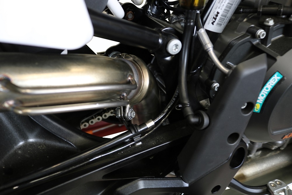 Scarico GPR compatibile con  Ktm Adventure 790 2018-2020, Decatalizzatore, Collettore decatalizzore, applicazione racing