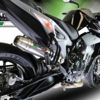 Scarico GPR compatibile con  Ktm Duke 790 2017-2020, Deeptone Inox, Terminale di scarico racing, con raccordo, senza omologazione