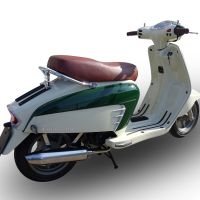 Scarico GPR compatibile con  Lambretta Lambretta 125 - 150 Milano  2012-2014, Ultracone lucido, Scarico completo omologato,fornito con db killer estraibile e collettore
