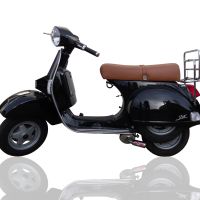 GPR exhaust compatible with  Lml Star 151 4 Tempi - 4 Strokes Genuine Stella  2010-2013, Alluminio, Homologated legal full system exhaust, including removable db killer 