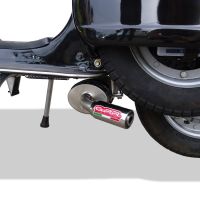 GPR exhaust compatible with  Lml Star 151 4 Tempi - 4 Strokes Genuine Stella  2010-2013, Alluminio, Homologated legal full system exhaust, including removable db killer 