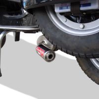 GPR exhaust compatible with  Lml Star 151 4 Tempi - 4 Strokes Genuine Stella  2010-2013, Alluminio, Homologated legal full system exhaust, including removable db killer 