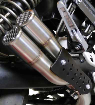 Scarico GPR compatibile con  F.B. Mondial Hps 300 2018-2019, F205, Scarico completo racing,fornito con collettore specifico, non legale per uso stradale
