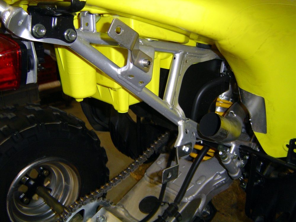 Scarico GPR compatibile con  Artic Cat DVX 400 2003-2008, Deeptone Atv, Scarico omologato, silenziatore con db killer estraibile e raccordo specifico