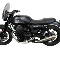 GPR exhaust compatible with  Moto Guzzi V7 III Special-Stone-Carbon 2017-2018, Powercone Evo, Racing full system exhaust  