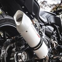 GPR exhaust compatible with  Yamaha Mt-07  2017-2020, Albus Evo4, Homologated legal full system exhaust, including removable db killer and catalyst 