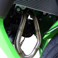 Scarico GPR compatibile con  Kawasaki Ninja 300 R  2012-2017, Deeptone Inox, Scarico completo omologato,fornito con db killer estraibile,catalizzatore e collettore