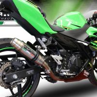 GPR exhaust compatible with  Kawasaki Ninja 400 2018-2022, Deeptone Inox, Racing full system exhaust  