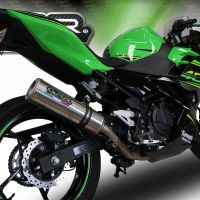 GPR exhaust compatible with  Kawasaki Ninja 400 2018-2022, M3 Inox , Racing full system exhaust  