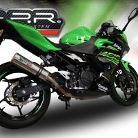 GPR exhaust compatible with  Kawasaki Ninja 400 2018-2022, M3 Inox , Racing full system exhaust  