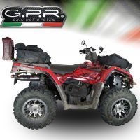 Scarico GPR compatibile con  Can Am Can Am 400 2005-2011, Deeptone Atv, Scarico completo omologato,fornito con db killer estraibile e collettore