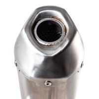 Scarico GPR compatibile con  Can Am Outlander 1000 MAX XMR XTP 2012-2023, PENTACROSS INOX, Scarico omologato, silenziatore con db killer estraibile e raccordo specifico