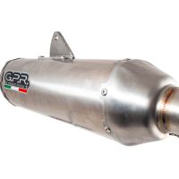 GPR exhaust compatible with  Husqvarna FX 450 2019-2022, Pentacross Inox, Racing full system exhaust, including removable db killer/spark arrestor 