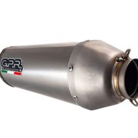 Scarico GPR compatibile con  Ktm SX-F Factory Edition 450 2022-2022, Pentacross FULL Titanium, Terminale di scarico Racing, con raccordo specifico e db killer estraibile