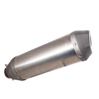 Scarico GPR compatibile con  Ktm SX-F Factory Edition 450 2022-2022, Pentacross FULL Titanium, Terminale di scarico Racing, con raccordo specifico e db killer estraibile