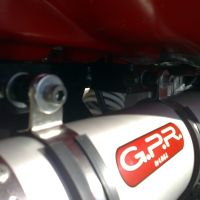Scarico GPR compatibile con  Polaris Trail Blazer 330 2003-2008, Deeptone Atv, Scarico completo omologato,fornito con db killer estraibile e collettore