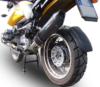 GPR escape compatível com  Bmw R 850 R 2003-2007, Furore Nero, Escape legal, homologado, silenciador com db killer removível e tubo de ligação específico 