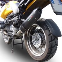 GPR escape compatível com  Bmw R 850 R 2003-2007, Furore Nero, Escape legal, homologado, silenciador com db killer removível e tubo de ligação específico 