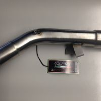 Scarico GPR compatibile con  Bmw R 1200 R 2006-2010, Albus Ceramic, Scarico omologato, silenziatore con db killer estraibile e raccordo specifico